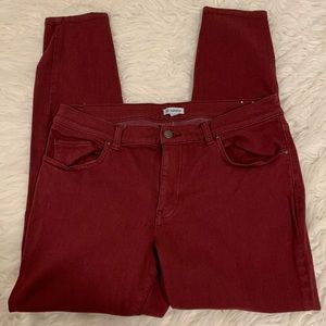 Susina Red Wine Jeans